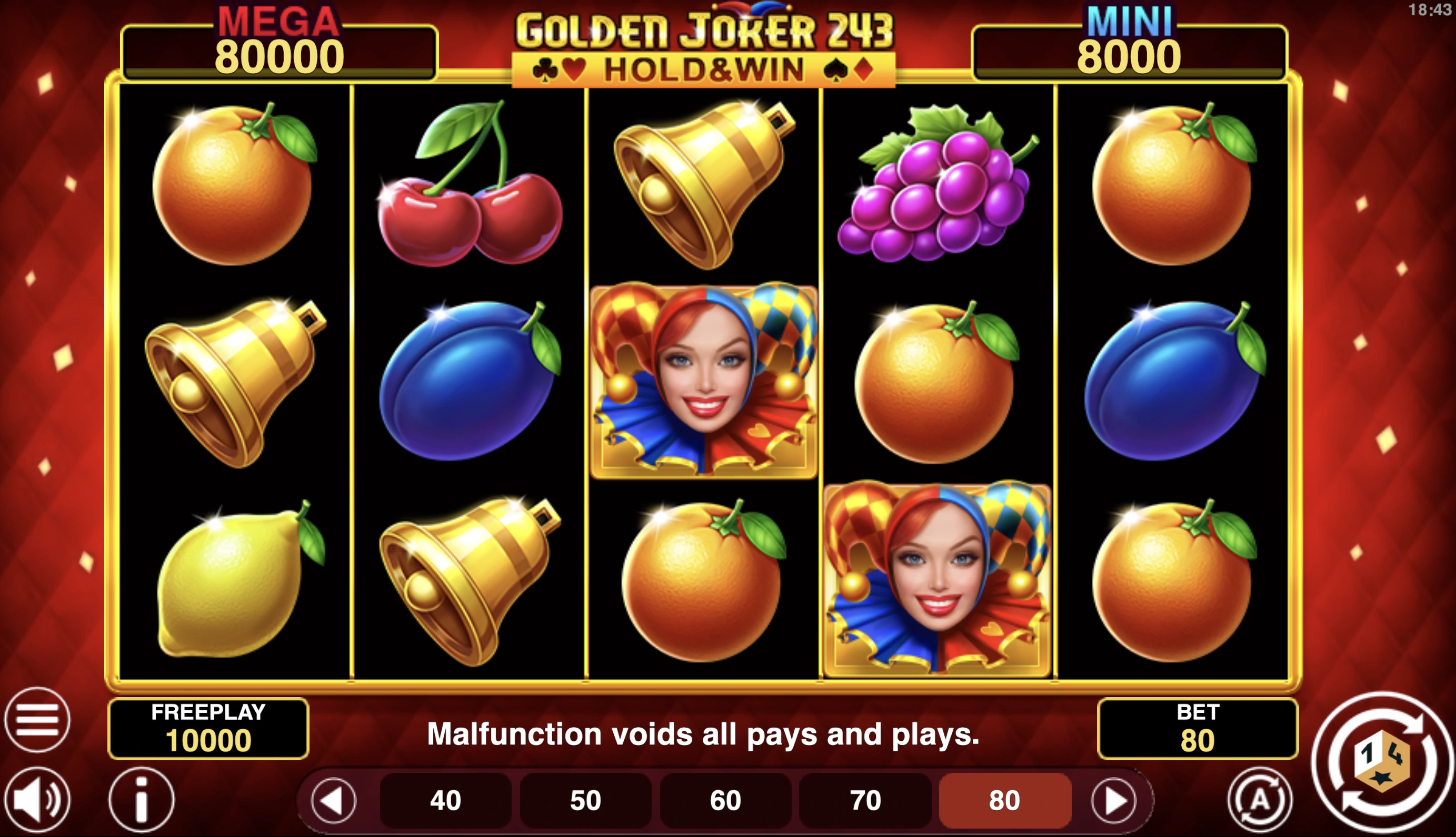Golden Joker 243 Hold And Win by 1spin4win